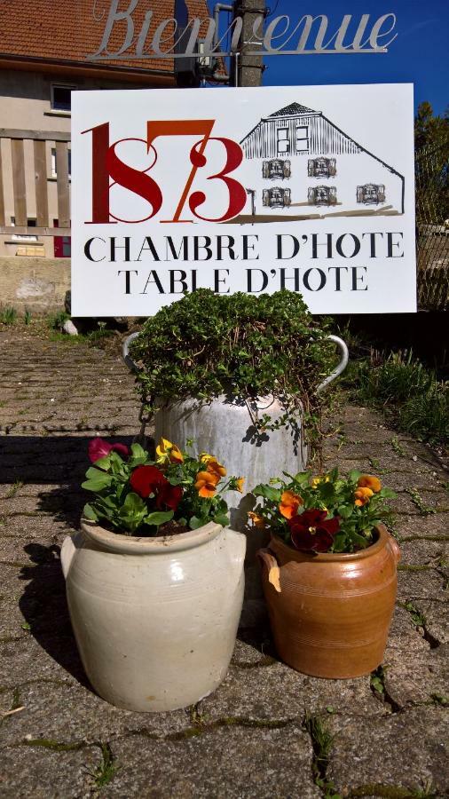 Chambre D Hote 1873 Frasne Exteriör bild